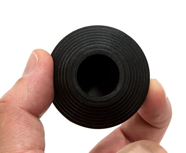 Alt view image 4 of 7 - Universal Stopper for Bathtub and Bathroom Sink Drains, Black Plug 2pk, 2 Count