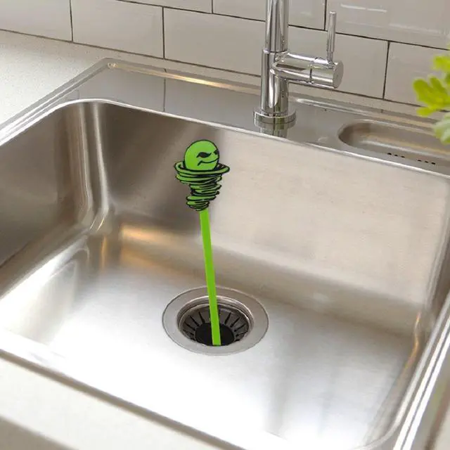 Alt view image 4 of 7 - Hair Grabber Drain Snake - 5 Pack (Great for Sink & Shower Clogs)