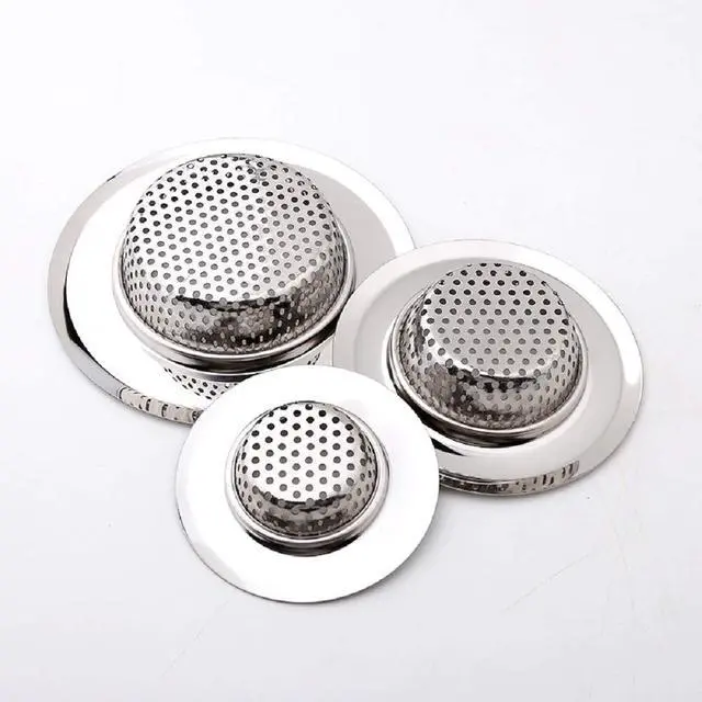 Alt view image 3 of 6 - Hair Catcher Shower Drain(3 Pack), Bathtub Drain Cover, Sink Tub Drain Stopper, Sink Strainer for Kitchen and Bathroom, Hair Stopper for Bathtub Drain Cover Size from 2.13'' to 4.5''.