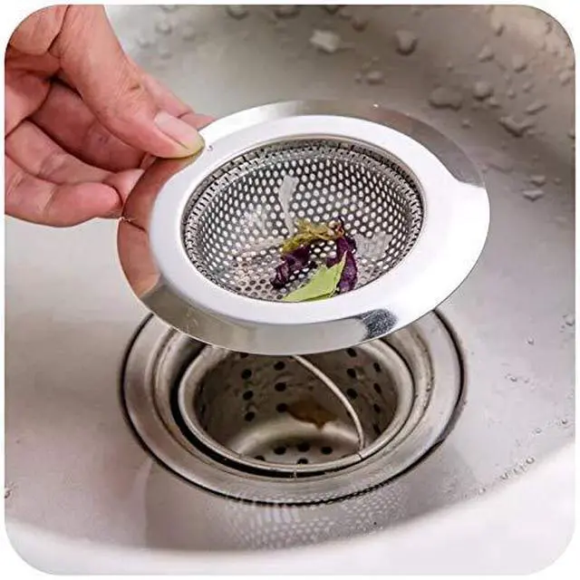 Alt view image 6 of 6 - Hair Catcher Shower Drain(3 Pack), Bathtub Drain Cover, Sink Tub Drain Stopper, Sink Strainer for Kitchen and Bathroom, Hair Stopper for Bathtub Drain Cover Size from 2.13'' to 4.5''.