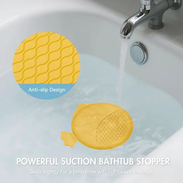 Alt view image 3 of 6 - Bathtub Drain Stopper Sink Covers, Drain Plug for Tub & Sink