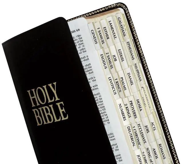 Main image of Gold-Edged Bible Indexing Tabs, Old & New Testament, 80 Tabs Including 64 Books & 16 Reference Tabs (58331)