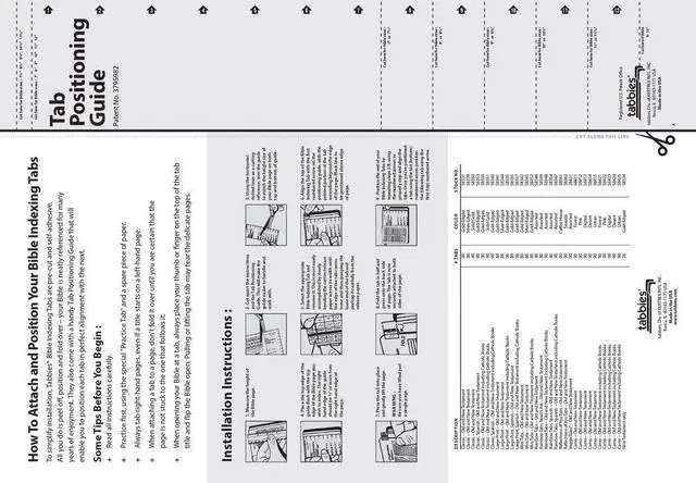 Alt view image 6 of 7 - Gold-Edged Bible Indexing Tabs, Old & New Testament, 80 Tabs Including 64 Books & 16 Reference Tabs (58331)