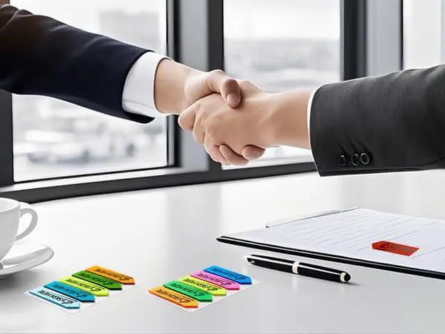 Alt view image 6 of 7 - Sign Here Index Marker, Assorted Colors Sign Here Tabs Sign Post Here Index, Flags Vital Signs Sticky Notes for documents notebooks Contracts, Books,Files or Notary Supplies(4 Designs x 3)