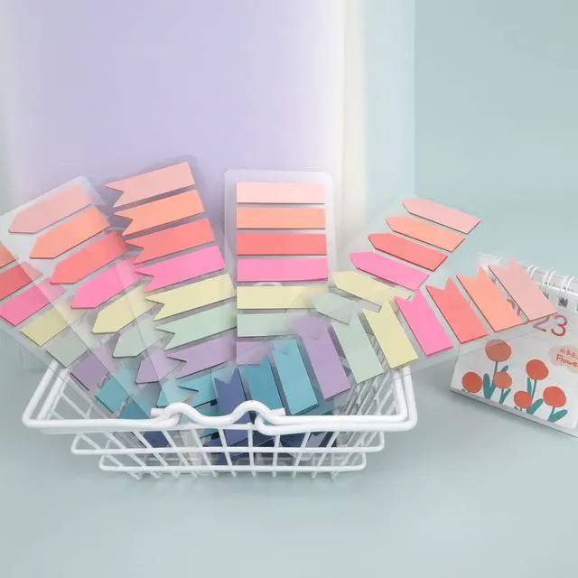 Alt view image 6 of 7 - Transparent Sticky Index Tab for Bible Annotating, Morandi