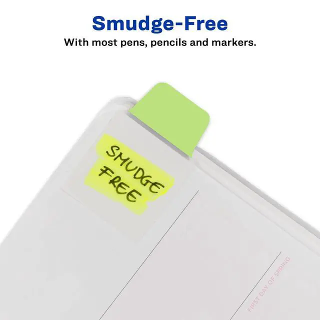 Alt view image 4 of 7 - Mini Ultra Tabs, 1" x 1.5", 2-Side Writable, Assorted Pastel Colors, 40 Repositionable Tabs (74761)