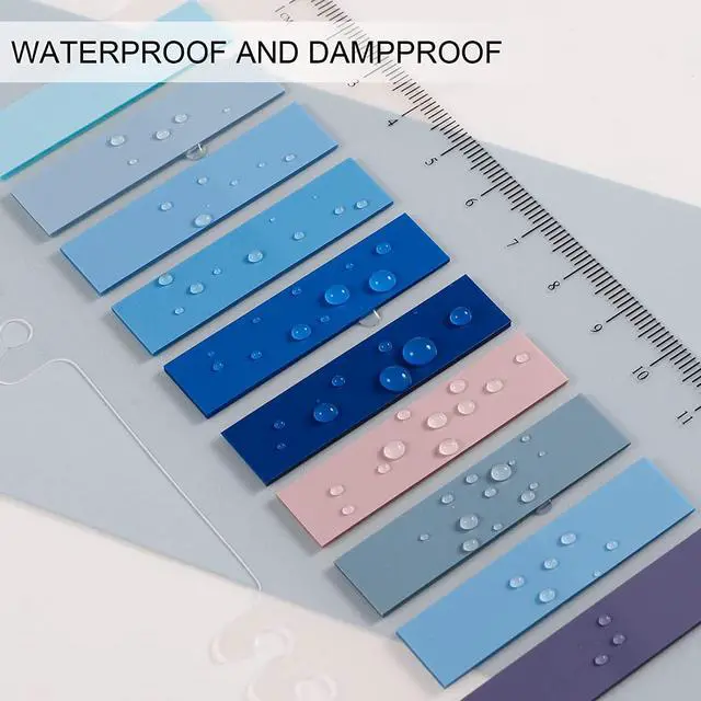 Alt view image 3 of 7 - Piece Sticky Tabs Book Tabs - 30 Colors Writable Morandi Sticky Tabs, Repositionable Color Page Markers - Transparent Sticky Note Tabs, Post Stick It Tabs, School Supplies, Index Tabs