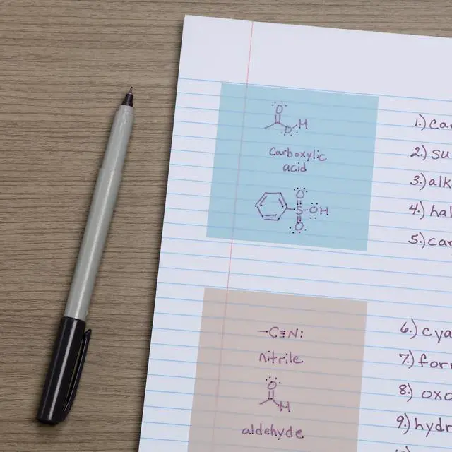 Alt view image 7 of 7 - Translucent Sticky Notes, Transparent Self-Stick Notes, 3" x 3", Calming Colors, 8 Pads, 50 Notes Per Pad, 400 Sheets