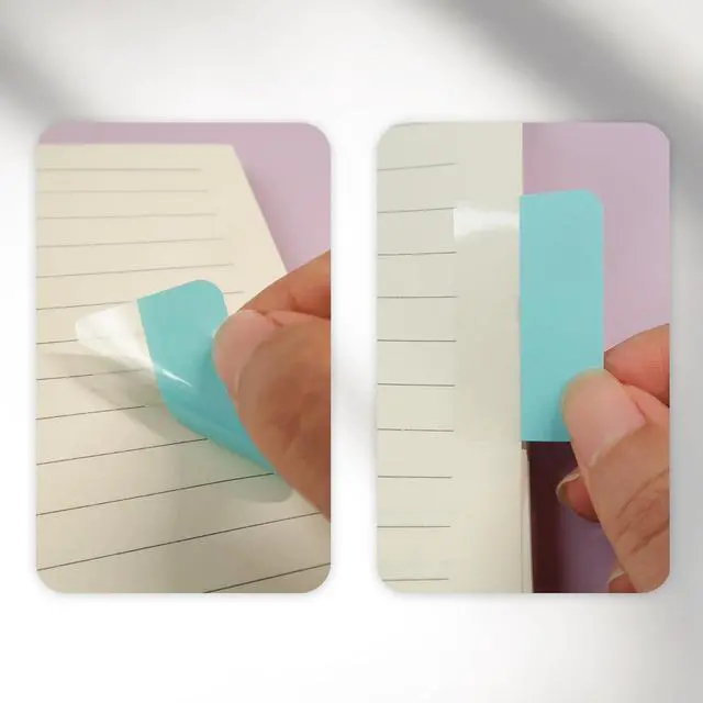 Alt view image 4 of 7 - Sticky Index Tabs, Large Book Annotation Tabs - Page Markers Labels for Notebooks, Bible Study, Binder, File Folder, Planner and Journaling Supplies
