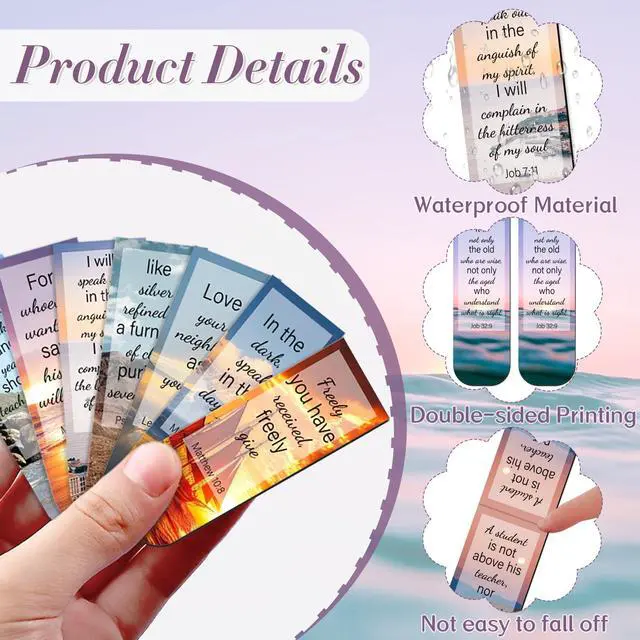 Alt view image 2 of 7 - Bookmark Christian Magnetic Bookmarks