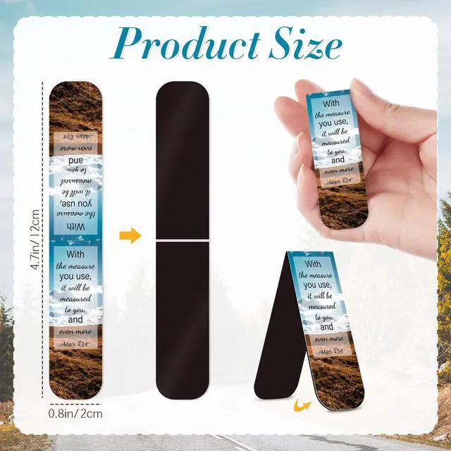 Alt view image 3 of 7 - Bookmark Christian Magnetic Bookmarks