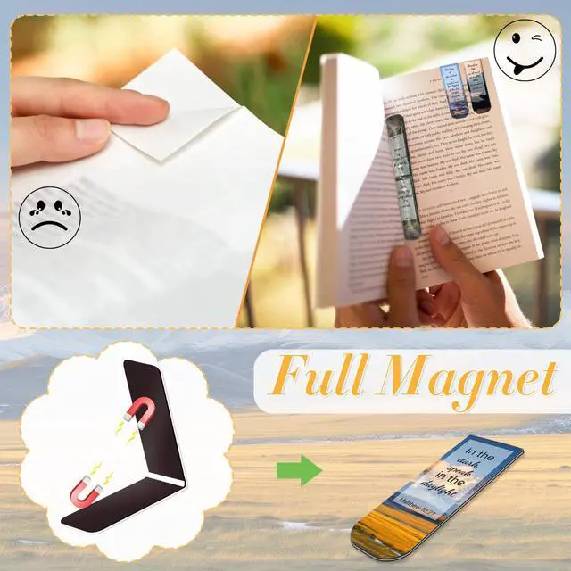 Alt view image 4 of 7 - Bookmark Christian Magnetic Bookmarks