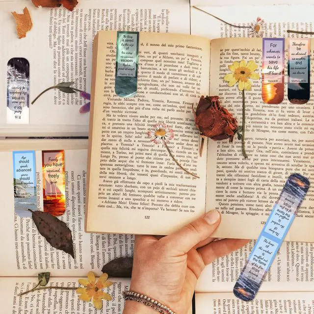 Alt view image 6 of 7 - Bookmark Christian Magnetic Bookmarks