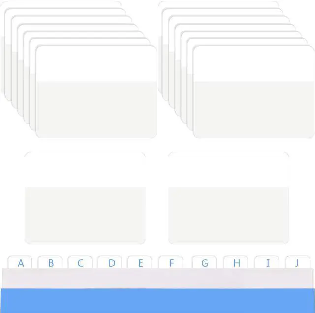Main image of Sticky Index Tabs Page Marker Pop-up Page Flags Notes Tabs, 1.6 x 2 Inch, White