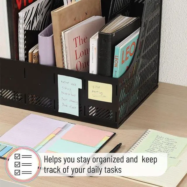 Alt view image 2 of 6 - Sticky Notes with Lines Multi Size Pack Tabs and Small Notes