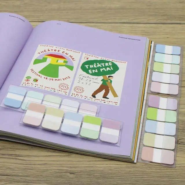 Alt view image 5 of 7 - Tabs Flags Assorted Colors, 0.98 x 1.71 Inch Sticky Tabs, Easy to Post, 4 On-The-Go Dispensers/Pack, 400 Pages Total