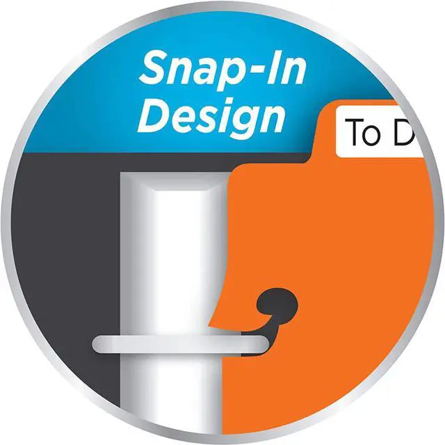 Alt view image 5 of 7 - 8.5x2.4 inch Binder Bookmark Snap in Bookmark Binder Dividers Page Dividers