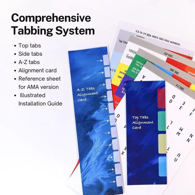 Alt view image 3 of 7 - Tabs for ICD-10-CM 2026 The Complete Official Codebook - Navigate with Precision in Your Code Book