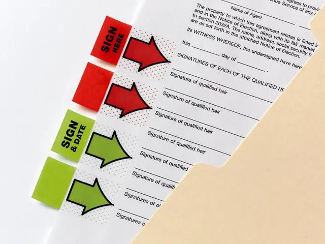 Alt view image 4 of 7 - "Sign and Date" Flags, 50/Dispenser, 2 Dispensers/Pack, 1 in Wide, Bright Green