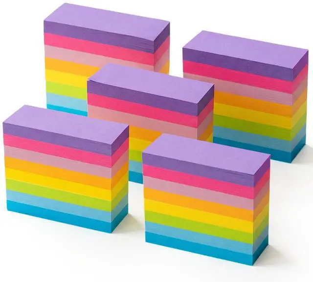 Main image of 40 Pack Small Sticky Notes,100 Pads/Pack Sticky Tabs,4000 Sheets Index Tabs Repositionable,Mini Self-Stick Note Pads,8 Bright Colors Page Flags Mini Post for Office,School,Home,Meeting,Back to School