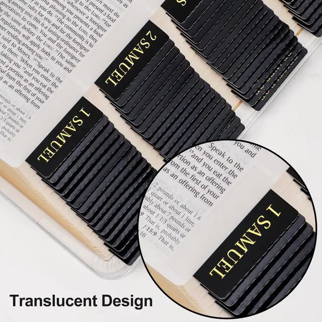 Alt view image 4 of 7 - Bible Tabs, for Women & Men, 66 Tabs for Old & New Testament