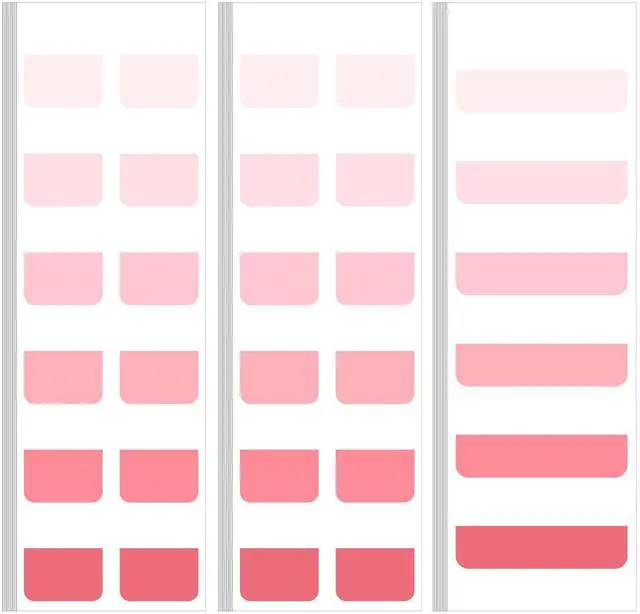 Main image of Sticky Index Book Tabs Bible Tabs Gradient Repositionable Page Tab Labels for Notebooks File Classification