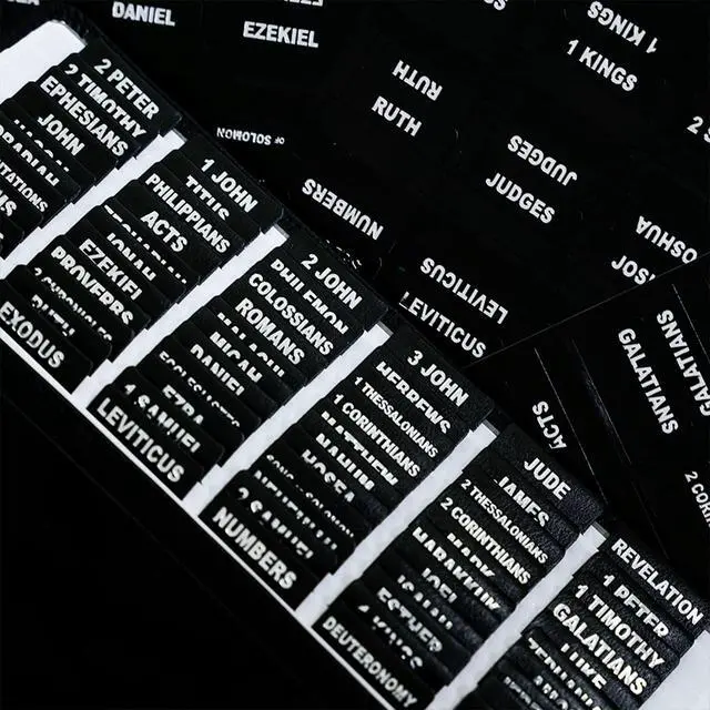 Main image of Leather Bible Tabs for Women and Men