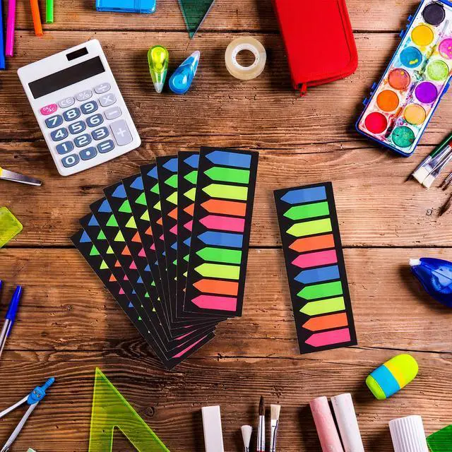 Alt view image 3 of 7 - Count Neon Color Tape Flag, Page Markers, Index Tab Flags