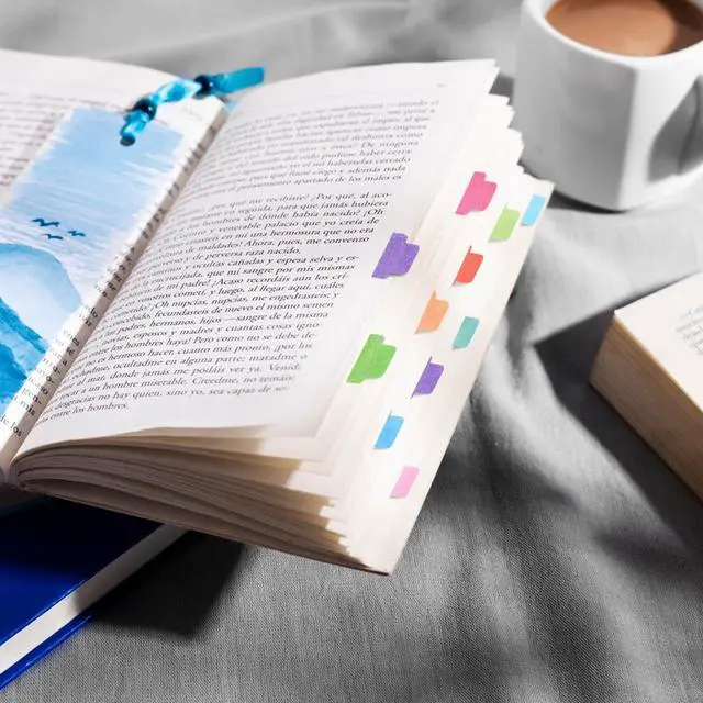Alt view image 4 of 7 - Sheet Blank Index Tabs Stickers for Bible Calendar Recipe Book Textbook Notebook Documents Annotate Mark Pages Self Adhesive Planner Organization Labels Decals
