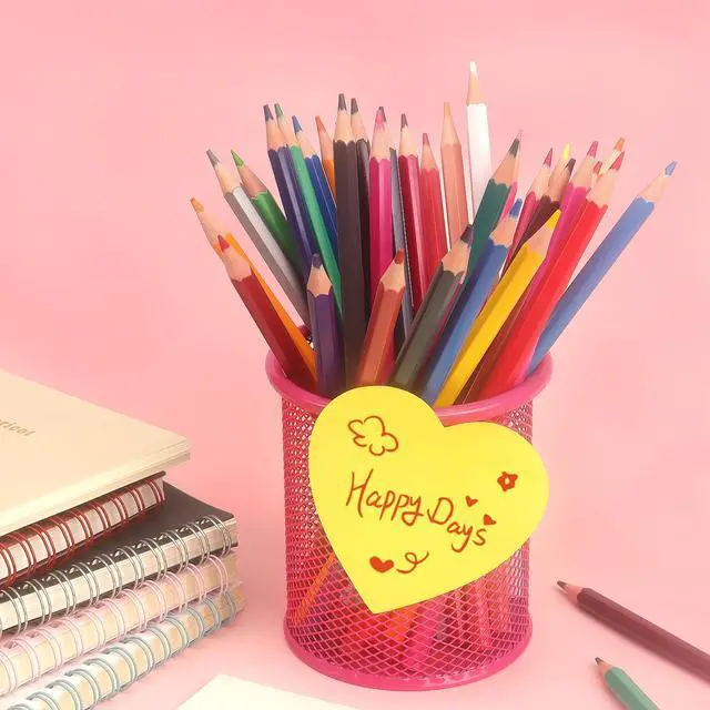 Alt view image 5 of 7 - Heart Shape Sticky Notes 3x3 in 8 Color Bright Colorful Sticky Pad