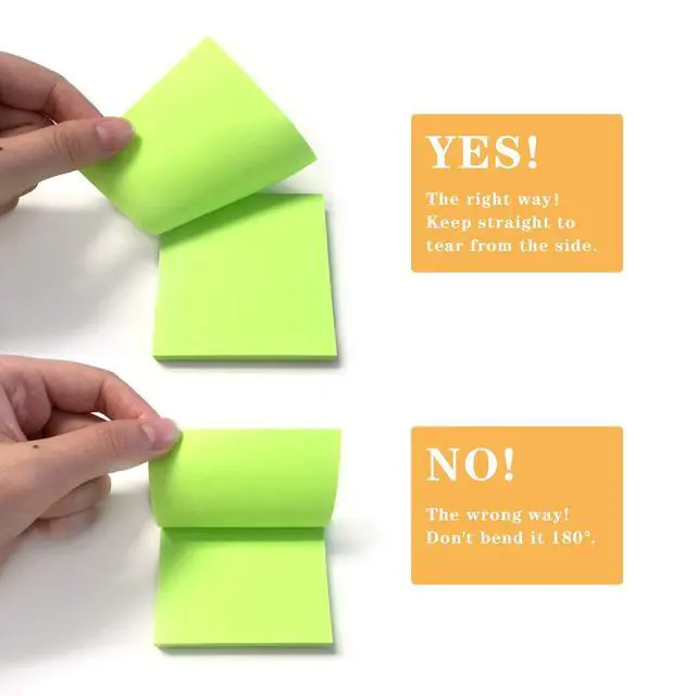 Alt view image 3 of 7 - Pop Up Sticky Notes 3x3 Refills 8 Bright Colors, 640 Sheets