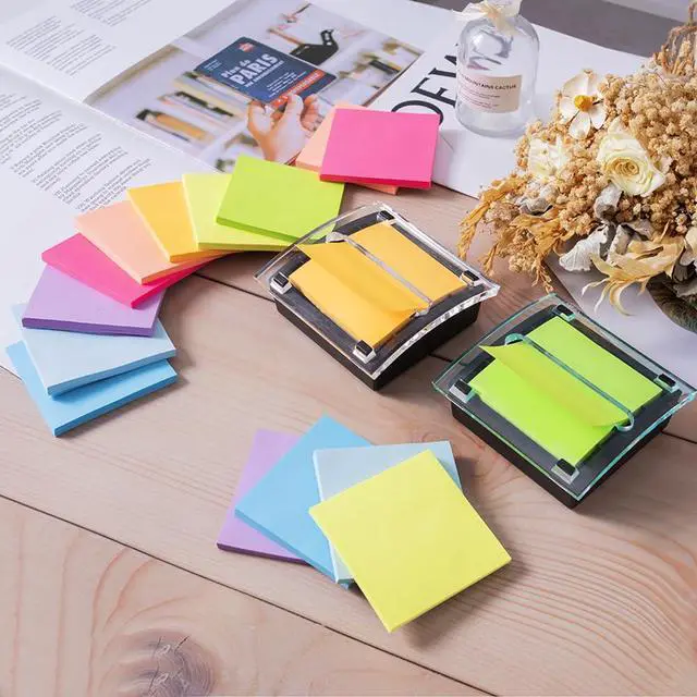 Alt view image 6 of 7 - Pop Up Sticky Notes 3x3 in Accordion Stickies,Bright Colors