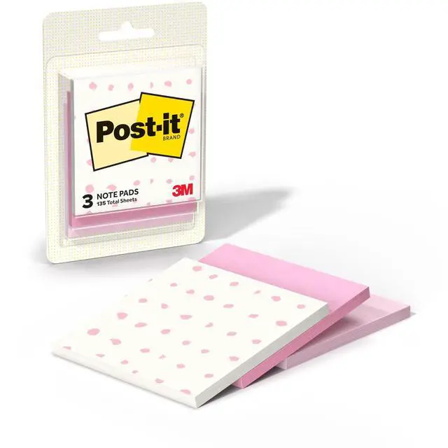 Main image of Polished Patterns, 3 x 3 in, 3 Sticky Notes Pads