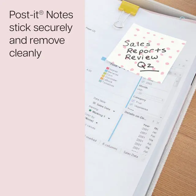 Alt view image 4 of 6 - Polished Patterns, 3 x 3 in, 3 Sticky Notes Pads