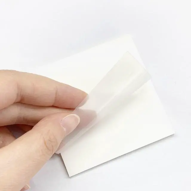Alt view image 3 of 7 - 6Pack Transparent Sticky Notes, Clear, 3 x 3 Translucent, Waterproof See Through, 300 Sheets