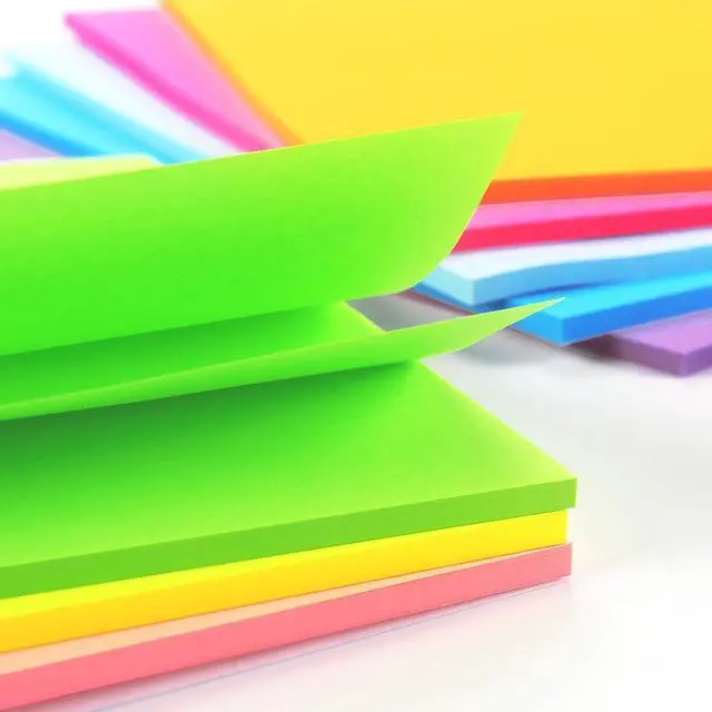 Alt view image 6 of 7 - Sticky Notes 8x6 inch, 8 Pads, Bright Colors Self-Stick Pads, 280 Sheets