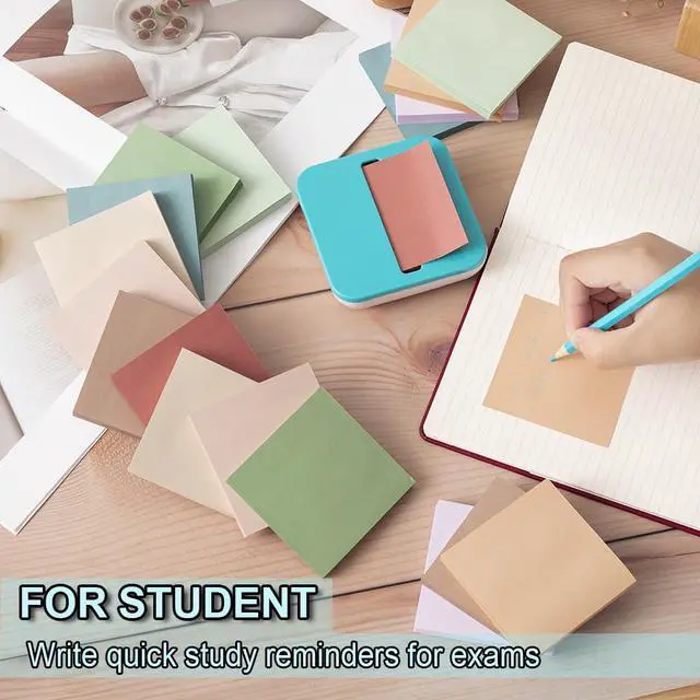 Alt view image 5 of 7 - Pop Up Sticky Notes Refill,Vintage 3x3 in Accordion Stickies