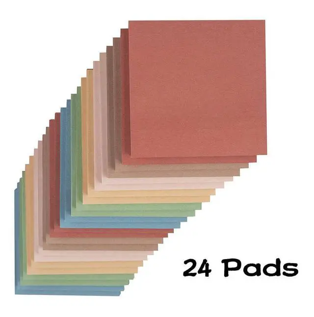 Alt view image 3 of 7 - Sticky Notes 3x3 inch, Self-Stick Pads Vintage Colors Sticky Note