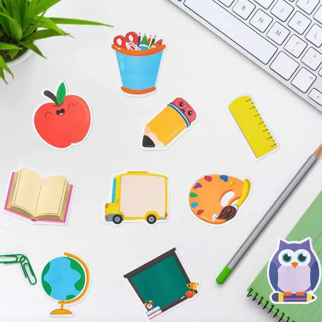 Alt view image 3 of 6 - Back to School Sticky Notes Classroom Office Home Supplies