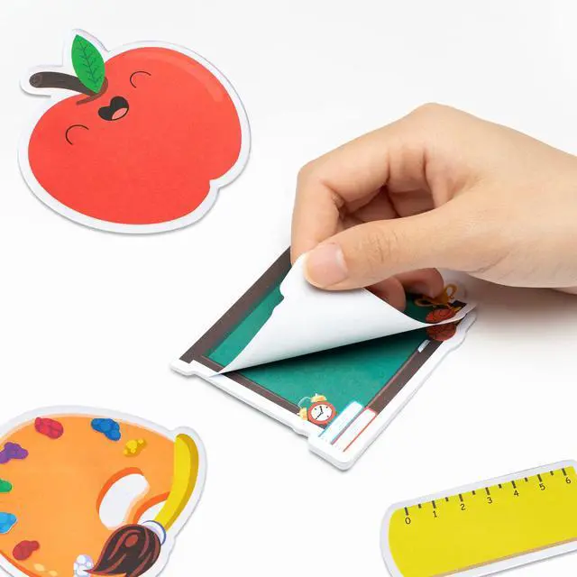 Alt view image 4 of 6 - Back to School Sticky Notes Classroom Office Home Supplies