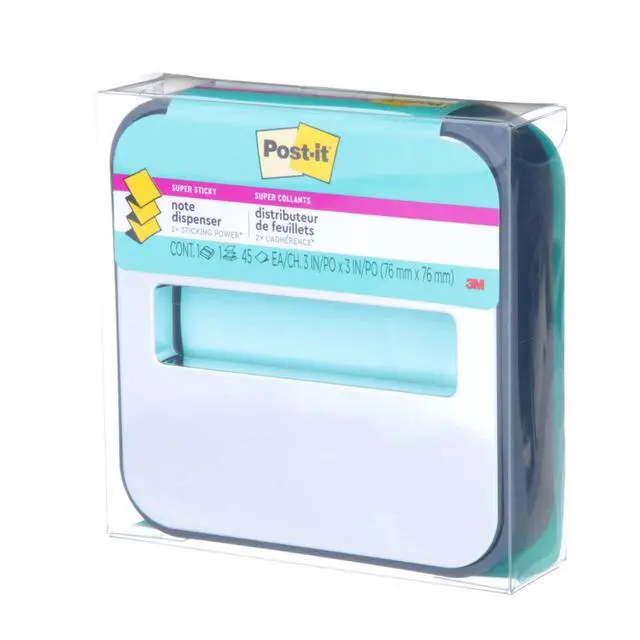 Alt view image 4 of 7 - Note Dispenser, Black Base, 1 Dispenser, 1 Pad, 45 Sheets/Pad