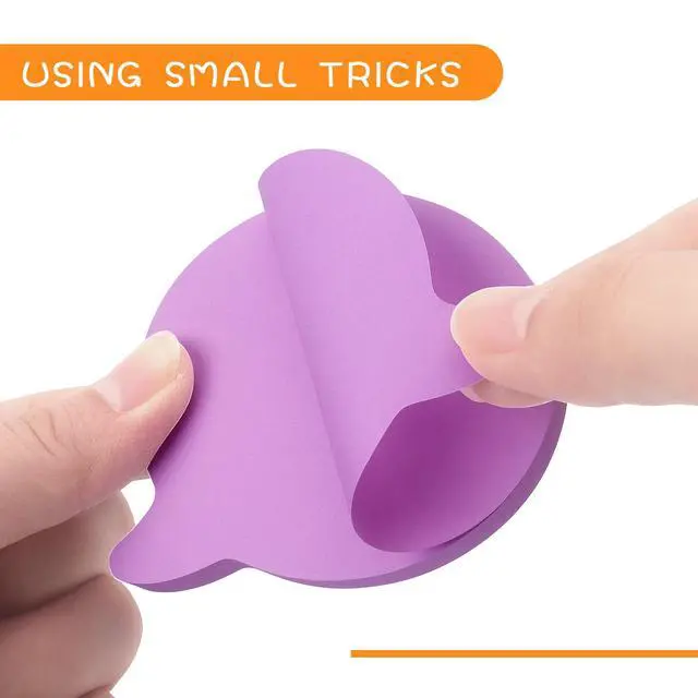 Alt view image 5 of 7 - Bubble Shape Sticky Notes 8 Bright Colors, 600 Sheets