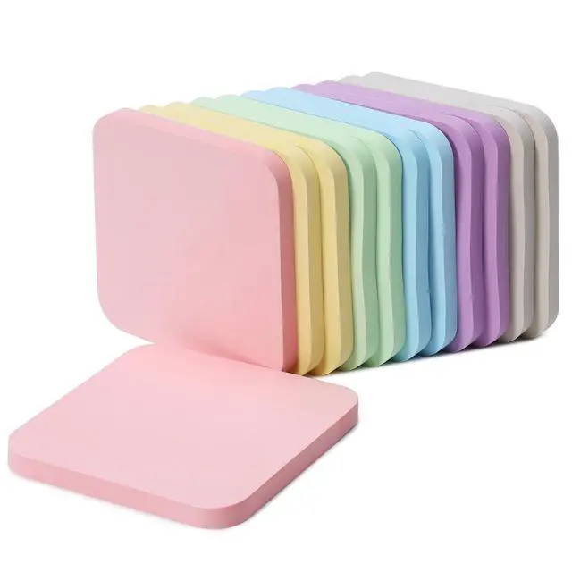 Alt view image 7 of 7 - Sticky Notes, 2.8"x2.8", 12 Pads, 720 Sheets, Pastel Color