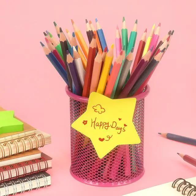 Alt view image 6 of 7 - Star Shape Sticky Notes 3x3 Inch, 8 Bright Colors, 600 Sheets