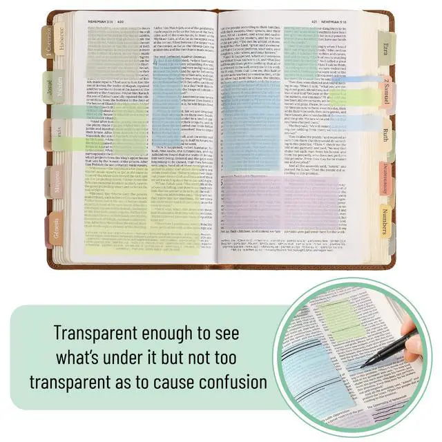 Alt view image 3 of 7 - Transparent Sticky Notes Set, 1650 Sheets