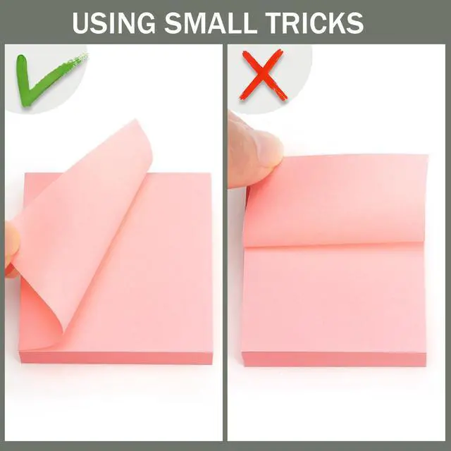 Alt view image 5 of 7 - Sticky Notes 2x2 in, 16 Pads, 8 Bright Colors, 100 Sheets/Pads