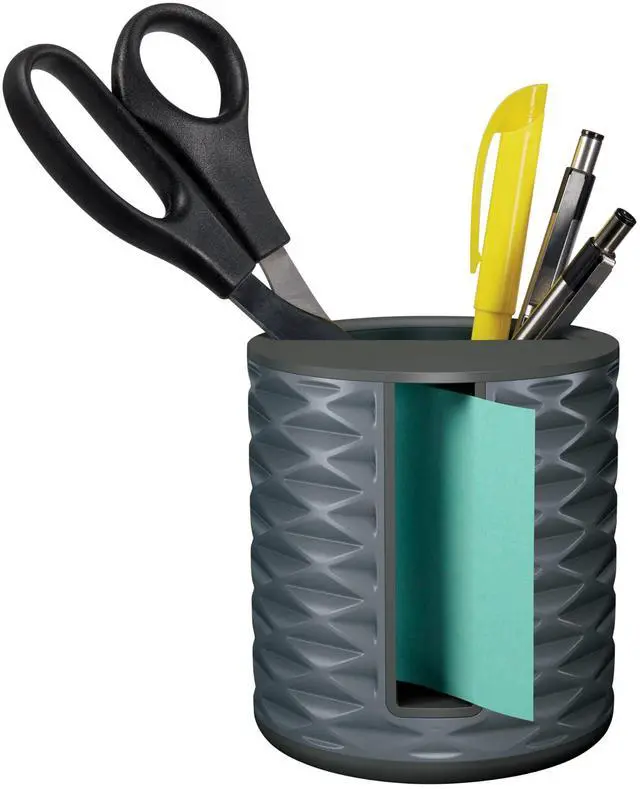 Main image of Note Dispenser, Geometric Design, 1 Dispenser, 1 Pad, 45 Sheets