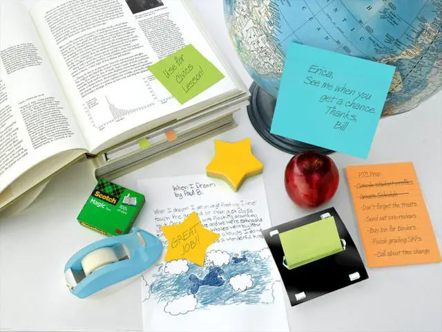 Alt view image 3 of 6 - Notes, Star Shape, Assorted Colors, 2.6x2.6 in, 2 Pads, 75 Sheets/Pad (7350-STR)