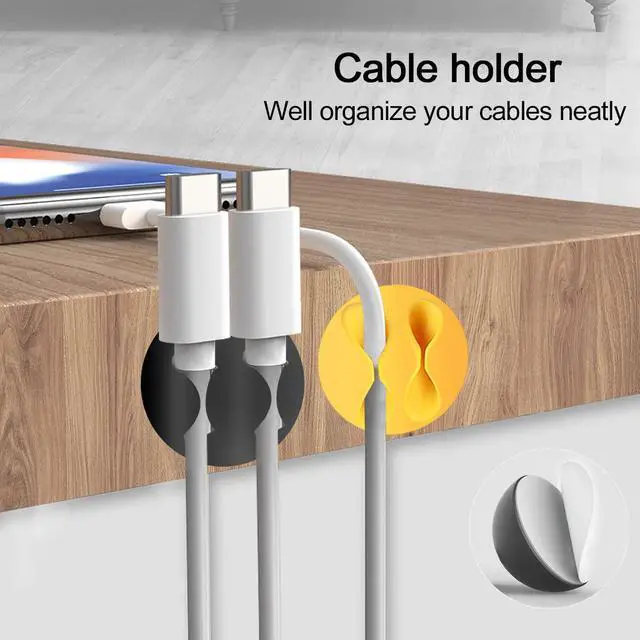 Alt view image 6 of 7 - Charger Cable Protectors for iPhone 17 16 USB C Charging Cord Savers 35 PCS with Cable Clips 4 PCS, Silicone Cord End Identifiers for Headphone Laptop Cell Phone Accesories