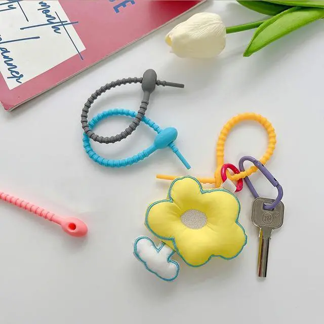 Alt view image 6 of 7 - Colorful Silicone Cable Ties